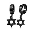 thumbnail image 1 of Acero Negro Estrella Studs Earrings Joyas de, 1 of 4