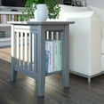 thumbnail image 4 of AFI Mission Chair Side Table, Grey, 4 of 5