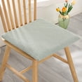 thumbnail image 1 of onlyliua Liquidación Cojín de Espuma Viscoelástica para Silla de Oficina, Cojín para Silla, Taburete de Terciopelo de Peluche, Mesa de Comedor, Silla de Comedor, Cojín de Asiento Cálido y Grueso para, 1 of 7