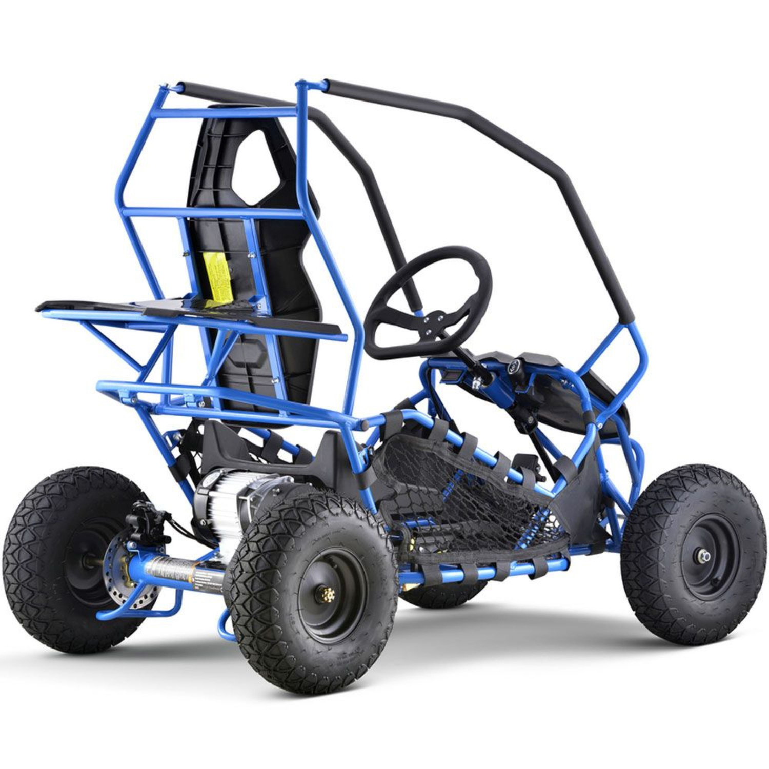 MotoTec Maverick Electric Go Kart 36v 1000w Blue - image 3 of 8