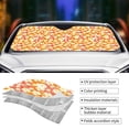 thumbnail image 4 of Kdxio Orchids Flowers Print Front Windshield Sun Shade,Folding Auto Sunshade for Car Truck SUV-, 4 of 7