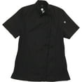 thumbnail image 7 of Chef Works Women's Springfield Chef Coat, Black Chef Jacket with Cool Vent Side Panels, Medium, 7 of 7