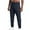 Navy, variant on YUGYXL Stretch Waist Sport Pants for Men Active Joggers Pant Drawstring Comfy Tapered Pant Outdoor Gym Trousers Gray XL