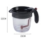 thumbnail image 4 of Taza medidora y colador JAMW con separador de grasa y espacio inferior para salsa, 4 of 5