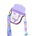 thumbnail image 1 of Plastic Water Bottle with Straw Lovely Water Bottle Straw Leakproof Plastic Shoulder Strap Drinking Kettle Cute Water Bottles with Straws Water Bottle with Straw Kids, 1 of 3