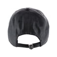 thumbnail image 3 of CTM  Leather Rivet Baseball Cap (Women), 3 of 4