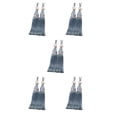 thumbnail image 2 of Accesorios multiusos Injueey 2 piezas cortina con borlas decoración del hogar Gris, 2 of 6
