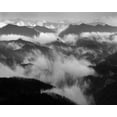 thumbnail image 2 of Scott Larson 18x15 Gallery Wrapped Canvas Wall Art Titled - Smokey Mountains II, 2 of 4