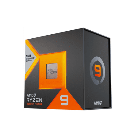 AMD Ryzen 9 7900X3D - Ryzen 9 7000 Series 12-Core 4.4 GHz Socket AM5 120W AMD Radeon Graphics Desktop Processor - 100-100000909WOF