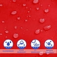 thumbnail image 3 of Fundas de almohada para exteriores SOFJAGETQ, 46 x 46 cm, color rojo, 4 unidades, impermeables, 3 of 8