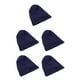 thumbnail image 1 of Sombreros de invierno Qarigey Skullies Beanie Turbantes Satén forrado Underscarf Caps Espesar Ajustable Hijab Hair Headwear Wrap azul marino, 1 of 6