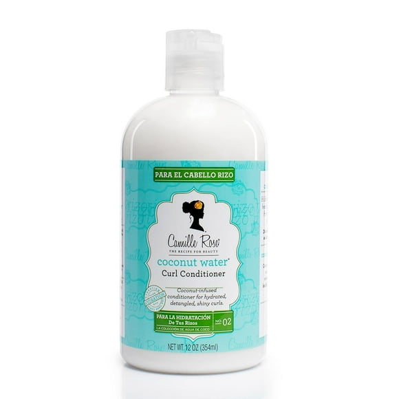Camille Rose après-Shampooing à l'Eau de Coco 12oz