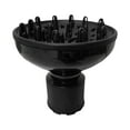 thumbnail image 2 of Difusor de cabello universal Colco para secadores de 1.50 a 2.36 pulgadas Negro, 2 of 6