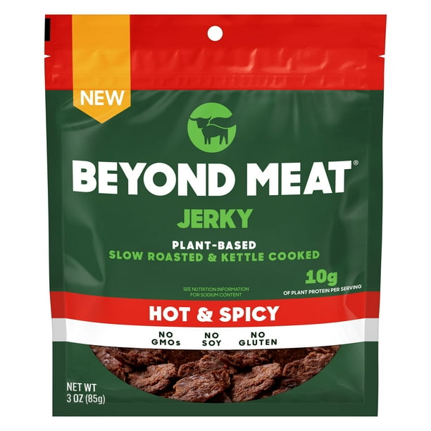 Beyond Meat Jerky, Hot & Spicy, 3 oz