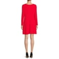 thumbnail image 3 of Nine.Eight Women's Long Sleeve T-Shirt Dress, 3 of 5