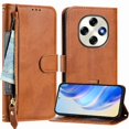 thumbnail image 2 of FOXDOCK Funda Tipo Cartera para Umidigi Note 100 Cuero PU con Cremallera y Correa de Muñeca, Ranuras para Tarjetas, Soporte Plegable, Cierre Magnético, 2 of 5