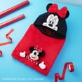 thumbnail image 2 of Sudadera con capucha Disney Red Minnie para niños con peluche y orejas 3D, 2 of 6