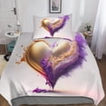thumbnail image 1 of Housse de Couette Fumée 3D Colorée Ensemble de Literie 2 Pcs pour Enfants Adolescents Garçons Microfibre avec Fermeture Éclair Taies d'Oreiller Simple, 1 of 5