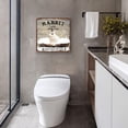 thumbnail image 3 of Funny Rabbit Decor Bathroom Decor Bathtub Decor Rabbit Lovers Retro Sign Bar Home Bathroom Wall Decoration Sign Cute Animal Retro Sign Bathroom Decor Housewarming Gift 12x12 Inches, 3 of 6