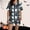 Navy, variant on Halloween Pajamas Halloween Satin Print Button Short Sleeve Pajamas for Women Set