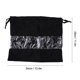 thumbnail image 5 of Bolsa de almacenamiento de terciopelo Ormromra 3 unidades a prueba de polvo negro 34x29cm, 5 of 6