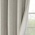 thumbnail image 3 of Gracie Mills Tamsin Printed Heathered Blackout Grommet Top Curtain Panel - GRACE-12278, 3 of 3