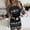 Black, variant on BLTIBY Christmas Sweatshirt Dress for Women 2024 Xmas Print Autumn Winter Round Neck Casual Soft Long Sleeve Fashion Pullover Dresses Outfit Trendy Black S