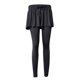 thumbnail image 1 of Gibobby Pantalones de Casuales Sólido Dos pantalones Fitness Yoga Off Sports Color -Go Nine Fast Minute Running Yoga Mujer Pantalones de yoga(Negro， XL), 1 of 5