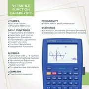 CATIGA CS-121 Scientific Calculator with Graphic Functions and Multiple Modes (Blue)