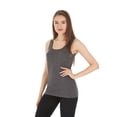 thumbnail image 4 of Women's Merino Wool Lightweight Tank Top - Charcoal Gray - Large, 4 of 5