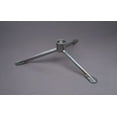 thumbnail image 2 of Heng s Industries Table Leg Base HG-TL Tripod Foldable Base; Surface Mount; Extends 24 Inch; Folds 4 Inch To 16 Inch; Aluminum, 2 of 5