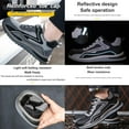 thumbnail image 6 of Men's Work Shoes Steel Toe Safety Shoes for Men Lightweight Work Sneakers Puncture Proof Safety Work Shoes for Construction Non Slip Safety Sneakers Comfortable Breathable Walking Tennis Shoes, 6 of 9