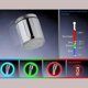 thumbnail image 4 of 2 Pack Colorful LED Water Faucet with 3 Colors Temperature Control Change, RC-F03 Water Stream Faucet Cloth for Kitchen and Bathrooms., 4 of 5