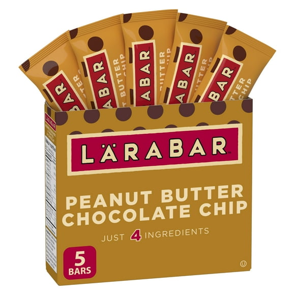 Larabar Gluten Free Peanut Butter Chocolate Chip, 5 bars x 45 g, 225 g