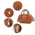 thumbnail image 7 of MKF Collection Vesper Satchel Bag, Vegan Leather Shoulder Bag Handbag Purse by Mia K, 7 of 7