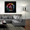 thumbnail image 5 of Epic Art 'Amp Crypto Power' by Epic Portfolio Acrylic Glass Wall Art, 36"x36", 5 of 8