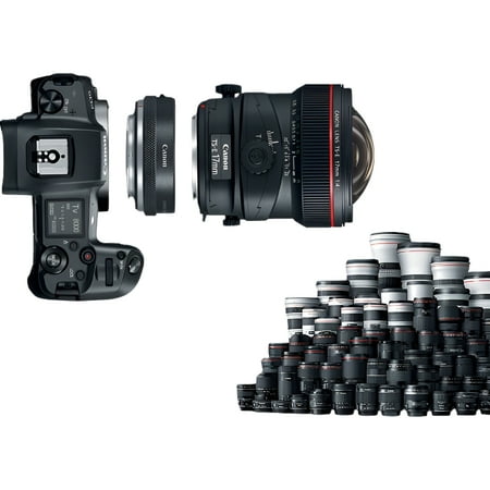 Canon - EF-EOS R5, EOS R6, EOS R and EOS RP Control Ring Lens Mount Adapter