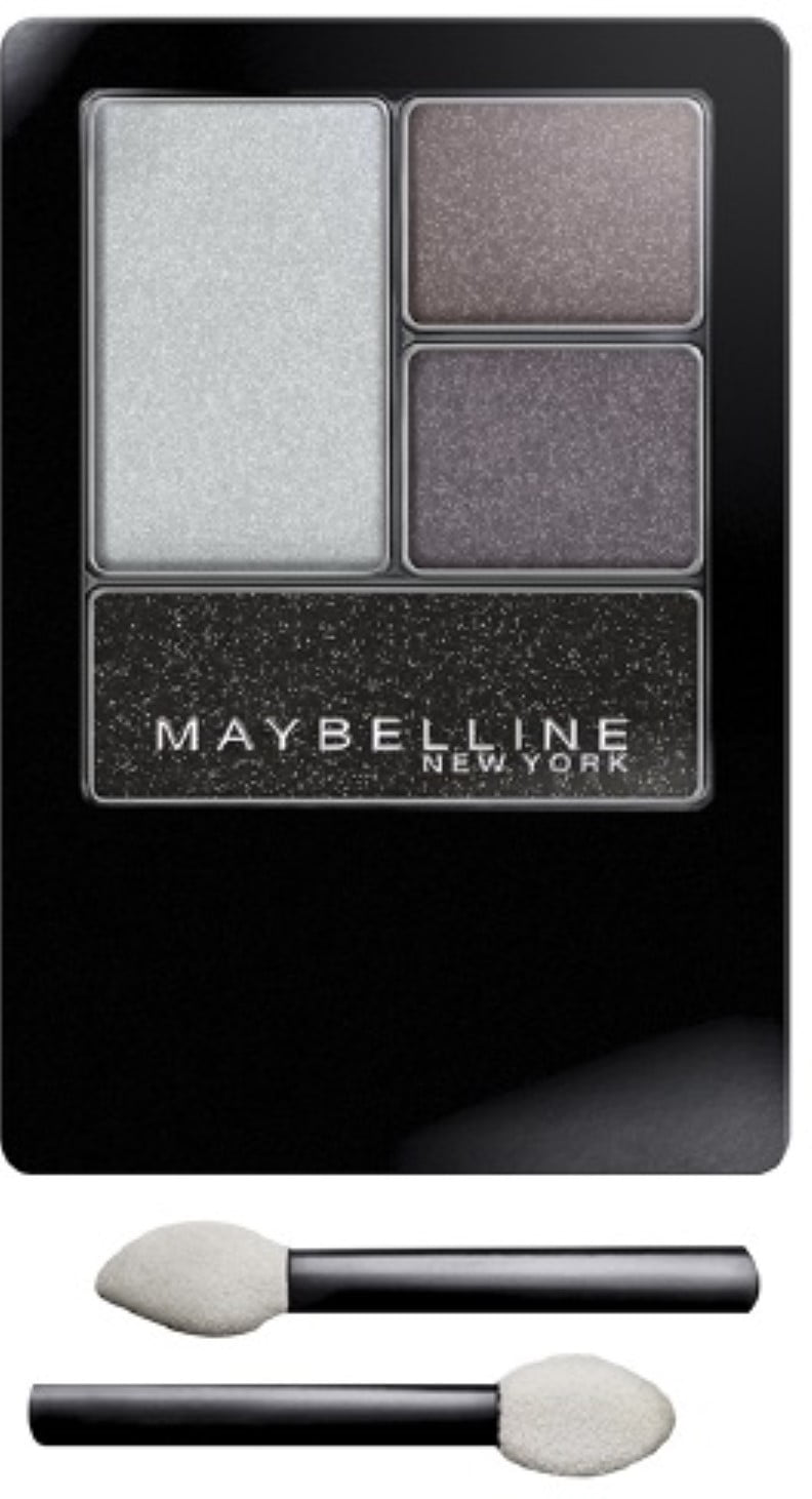 Maybelline New York Expert Wear Quads Eyeshadow, Charcoal Smokes [04Q] 0.17 oz (Pack of 2)