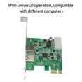thumbnail image 4 of facefd PCIE USB3.0 Extension Card Desktop Adapting Module Professional Data Transferring Universal 2 Port Adapt Cards Computer Fitting, 4 of 4