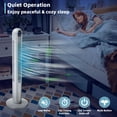 thumbnail image 5 of Giantex 3-Speed Portable Remote Controlled Oscillating Tower Fan, 5 of 10