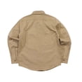 thumbnail image 4 of Bxsruta Mens Long Sleeve Shirts Casual Button Down Utility Shirts with Pockets, 4 of 6