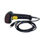 thumbnail image 1 of Escáner de código de barras láser USB con cable portátil negro, 1 of 2