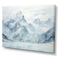 thumbnail image 2 of Designart "Frozen Wonderland Landscape Of Greenland IV" Glacier Canvas Prints, 2 of 7