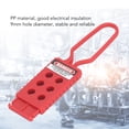 thumbnail image 4 of 6 Holes Tagout Hasp, Security Tagout Lock PP Plastic 3PCS Wear Resistance  for Shutdown Maintenance, 4 of 8