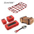 thumbnail image 4 of Elastic Luggage Net RC Luggage Box Shovel Set for 1/10 RC Vehicle Truck Car, 4 of 11