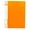 Orange, variant on Binder Dividers, Tyeign Double Strong Clips File Folder Report Cover Punchless Project Folder Commercial Or School Binder Dividers with Tabs Binder Paper Binder Large Binder 3 Ring Binder Dividers