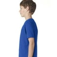 thumbnail image 3 of Next Level T-Shirt à Col Rond en Coton pour Jeunes, TG, Royal, 3 of 3