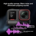 thumbnail image 3 of Accesorios para cámara de acción con parabrisas y micrófono para Insta360 Ace Pro2, nuevos y populares, 3 of 6