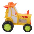 thumbnail image 3 of Control remoto Stunt Car Cool Light Music 90 grados vertical recargable RC vehículo juguete amarillo, 3 of 9