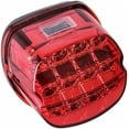 thumbnail image 2 of For LED Rear Tail Lights Motorcycle Taillights Brake Running Lights for Touring Dyna Road King Electra Glide Street Bob(RED), 2 of 3